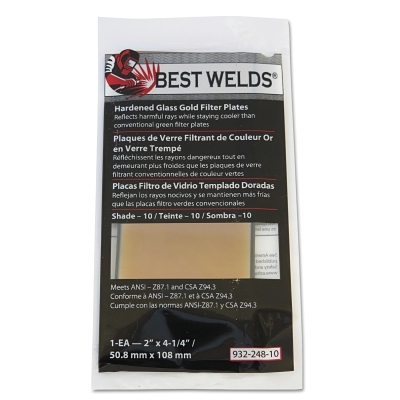 BW-FS-2H-10 2X4 GOLD FILTER PLATE